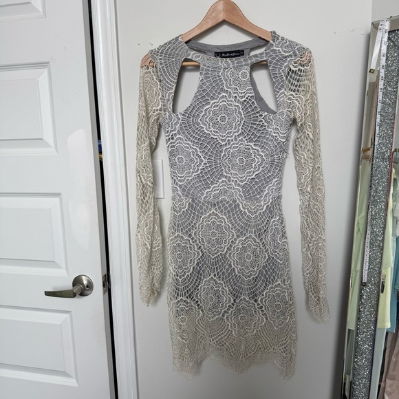 For love and lemons eternal love dress engagement bridal S - Picture 3 of 7